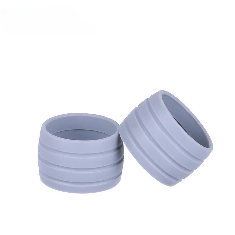 2pcs Silicone Anti-skip Bicycle Handlebar Tape Plug Fixed Ring Road Bike Shift Handle Protection Cover Non-Slip Cycling Accessor