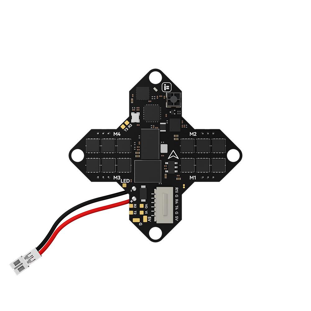 25.5*25.5mm iFlight Borg G4 1S 12A AIO Built-in ELRS Receiver for Lightweight Indoor 65-75mm Whoop RC FPV Racing Drones