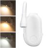 Book Reading Light Long Battery Life Book Clip Light Wide Lighting Range Flexible 5V 3W 3 Colors Levels Portable for Dormitory