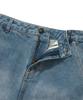 COVERNAT WOMAN Denim Long Skirt Blue