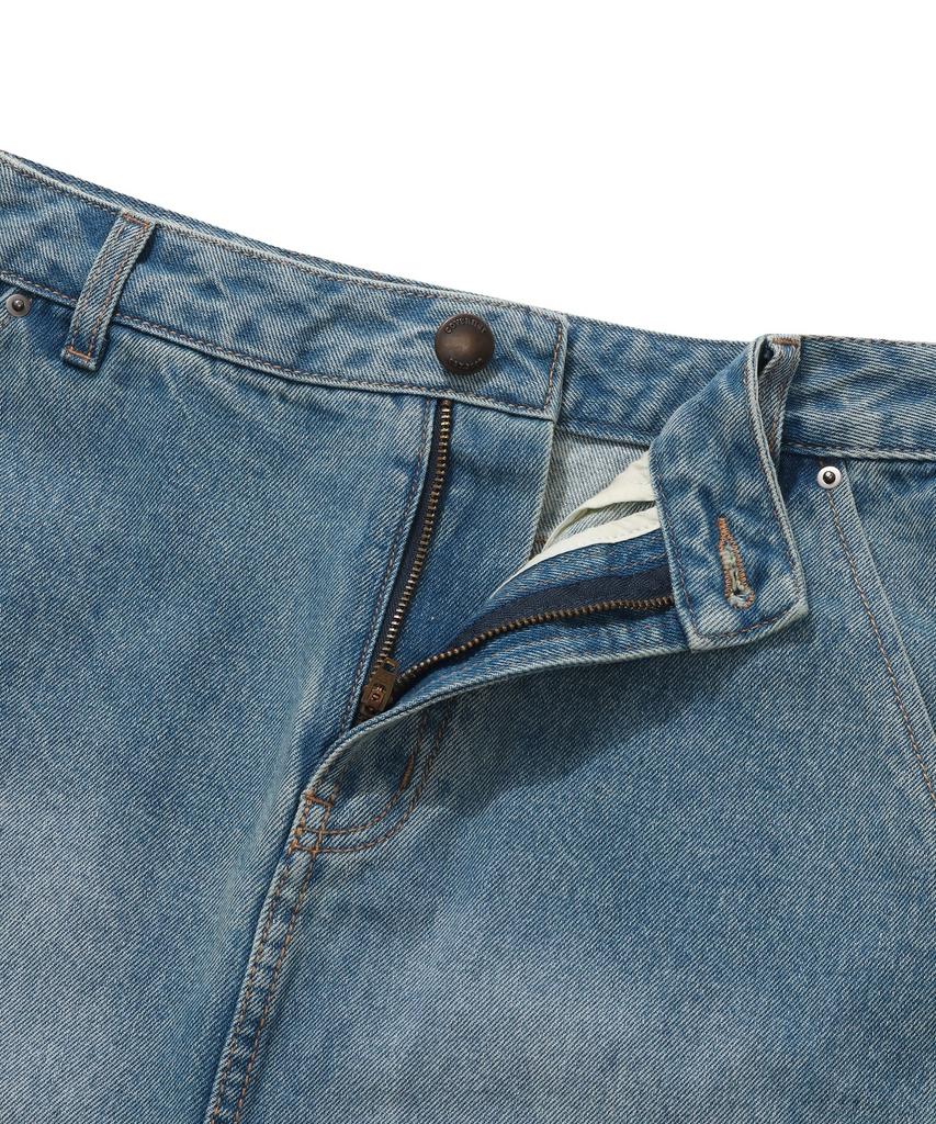 COVERNAT WOMAN Denim Long Skirt Blue
