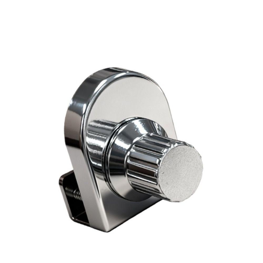 Zinklegierungen Glasvitrinenschloss Hohe Festigkeit Ohne Bohren Türschloss Einfach zu Installieren Korrosionsbeständig Einzelne Türfalle