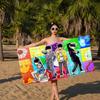 Anime Mob P-Psycho 100 Anime Beach Swimming Towel Soft Absorbent Washcloth Children's Gifts for Kids Travel Camping Gym