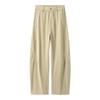 Spring and Summer New European, American, Japanese and Korean Pure Cotton Khaki Machete Loose Straight Boy Casual Pants Men's Pants