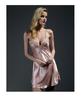 Shan Mu Er 100% Mulberry Silk Nightgown with Lace Trim - Sexy Silk Camisole Pajamas