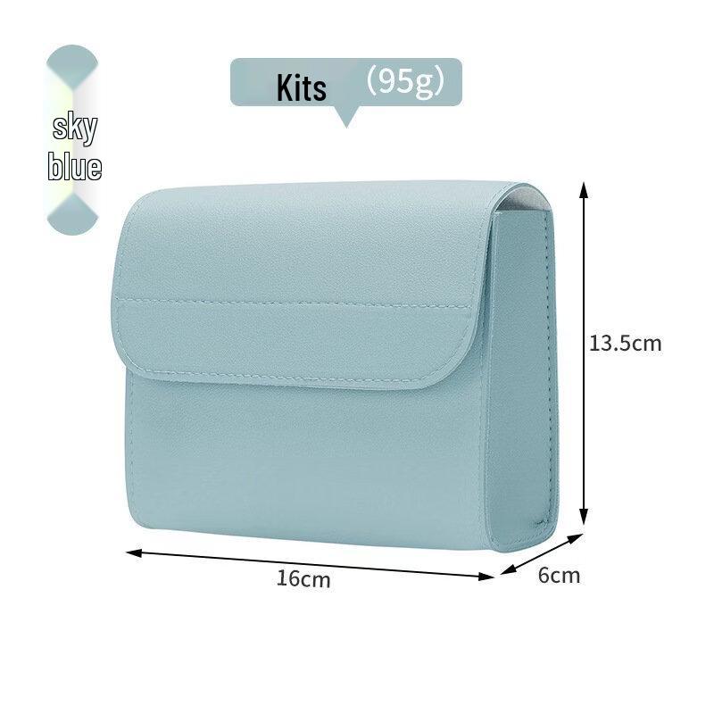 

Lishen Thickened Leather Laptop Sleeve with Power Pouch