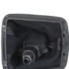 Skoda Octavia II 2004- Schaltknauf + Manschette mit Rahmen SCHWARZ 6 GANG