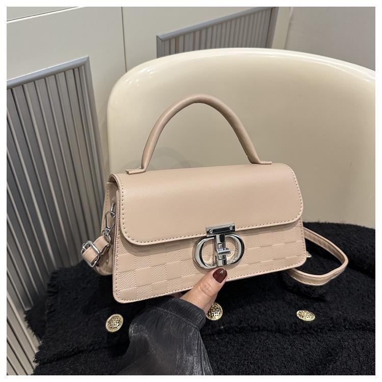 2024 Trendy Retro Crossbody Bag: Versatile High-End Fashion Small Square Women's Shoulder Handbag