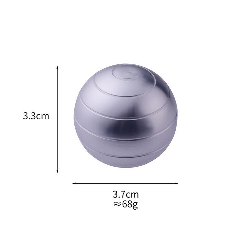 

Green Metal Spinning Gyroscope - Creative Decompression Toy for Adults & Seniors, Ideal for Relieving Boredom and as a Unique Desktop Gift