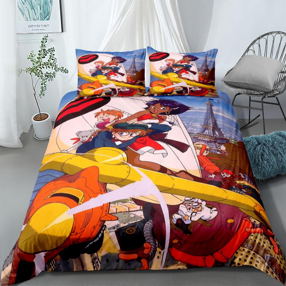 1960s Cyborg 009 Duvet Cover Set without sheet King Queen Double Full Twin Single Size Bed Linen Set