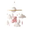 Baby Rattle Toy 0-12 Months Wooden Mobile On The Bed Newborn Music Box Bed Bell Hanging Toys Holder Bracket Infant Crib Boy Toys