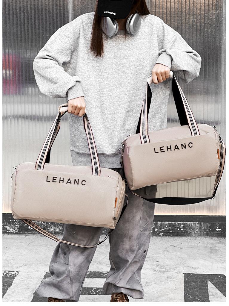 Herbst Einseitige Reisetasche mit Trocken-/Nass-Trennung – Stilvolle Umhängetasche für Fitness- und Mutterschaftsbedürfnisse