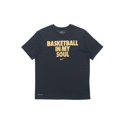 Basketball Graphic Sports Short Sleeve T-Shirt Men Tops Black BQ3646-011