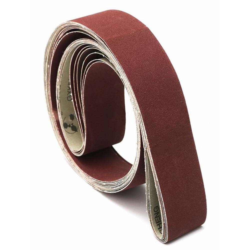 6Pcs 2" x 82" Sanding Belt Oxide Sander Belts Polishing Tool for Wood Metal 150# 6Pcs 2" x 82" Sanding Belt Oxide Sander Belts Polishing Tool for Wood Metal 150#