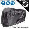 Waterproof Bicycle Covers Dustproof Bike Tent Multipurpose Protective Sleeve XL Size Case Snow Rain UV Protector Black