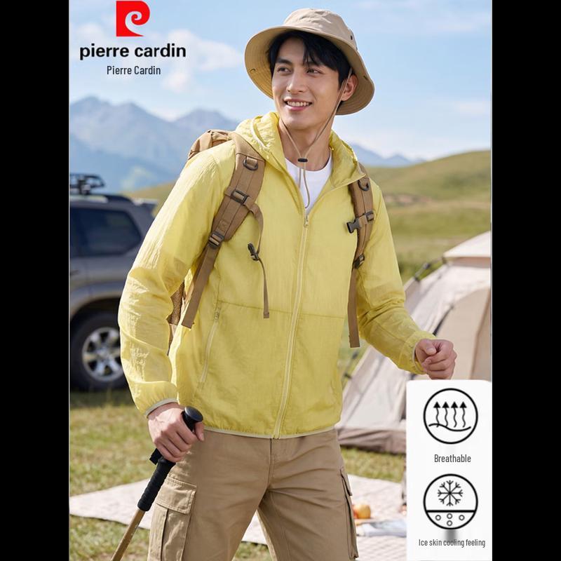 Pierre Cardin Men s Quick-Dry Sun Protection Jacket 4XL