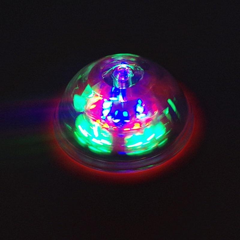 Building Toys Kids Toy Vinyl Gyro Colorful Flash Light-emitting Red Laser Line Gyro