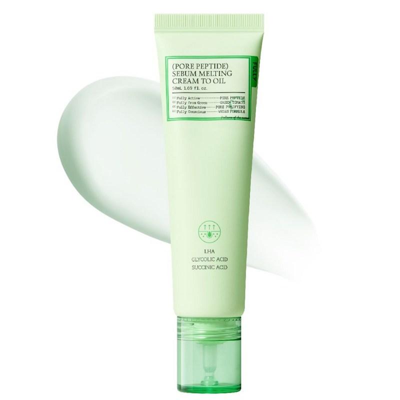 Fully Pore Peptide Sebum Melting Cream to Oil, 50ml, 1 pcs