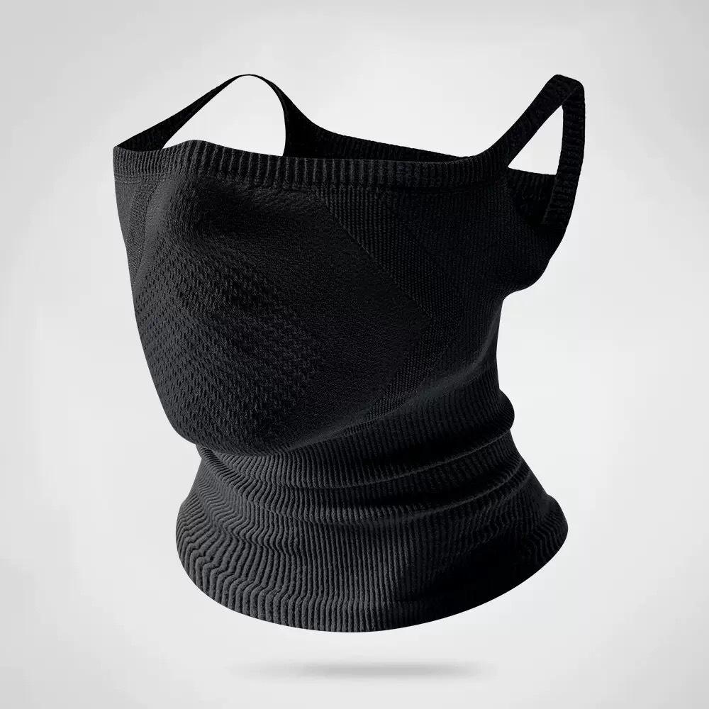 Men's Windproof Breathable Face & Neck Gaiter: Cold Protection for Autumn/Winter, Cycling, Outdoor Sports with Ear Loops