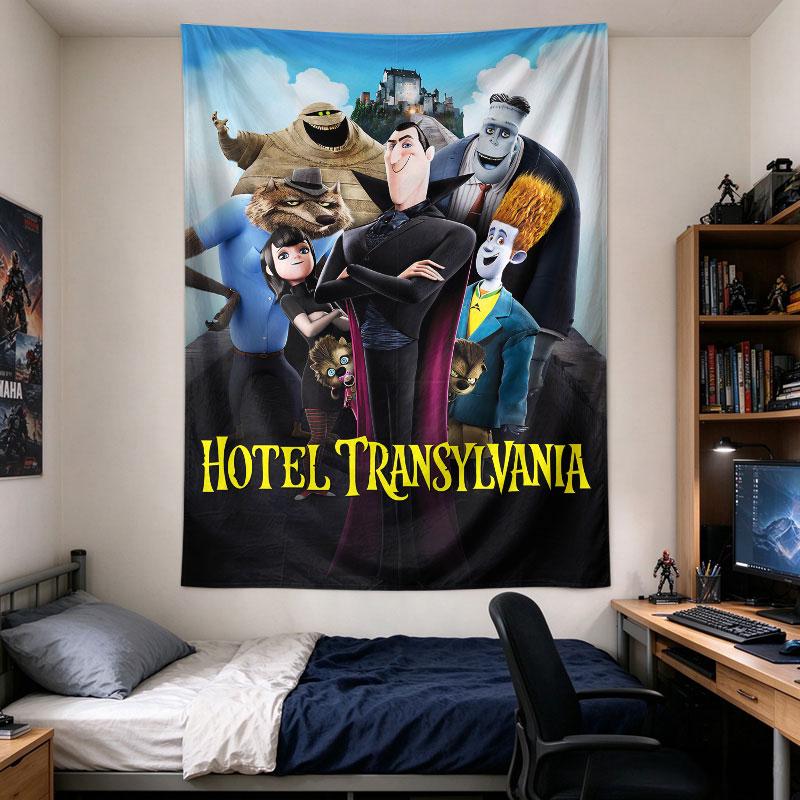 Hotel Transylvania Monster Cast Blue Sky Movie Poster