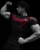 Breathedivinity Herren Quick-Dry Kompressions-Sport-T-Shirt