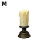 Simulation Candle Crying Candlestick Decorative Roman Pillar Candlestick  Dinner Party Supplies