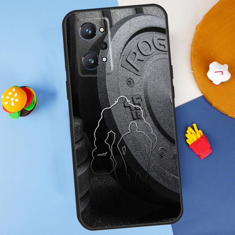 Bodybuilding Gym Fitness For Realme 14 13 12 10 11 Pro Plus GT 6 6T 5 GT7 Pro C55 C51 C21Y C25S C67 C75 C53 C61 Case