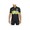 Nike Inter Milan Match Player Edition Football Jersey Short Sleeve T-Shirt With Logo Print Men Tops Black DM0910-011