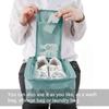 1pcs Portable Folding Small Shoe Bag Travel Storage Bag Shoe Storage Bag Multifunctional Waterproof Beach Travel Shoe Bag