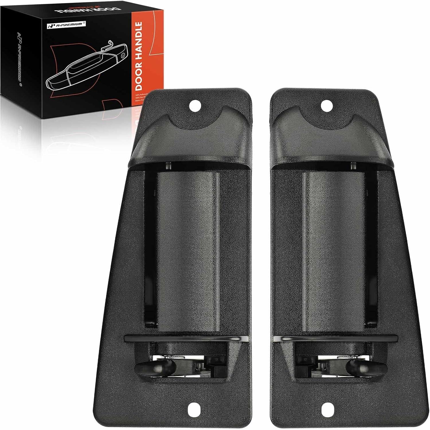 Extended Cab Door Handle Rear Left Driver and Right Passenger Side - Compatible