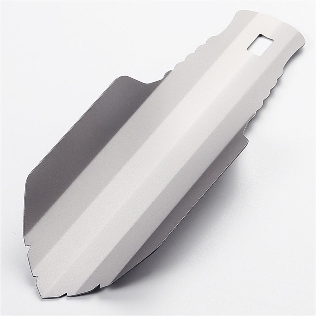Essential Titanium Camping Shovel Hand Trowel Camping Shovel Compact Trowel for Hiking and Outdoor Survival Activities
