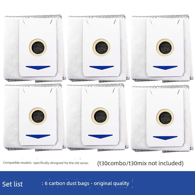 Suitable for Ecovacs Vacuum Cleaner Dust Bags X11/X8/T80/T50/X9/T30/X1/X12 Accessories Garbage Bags