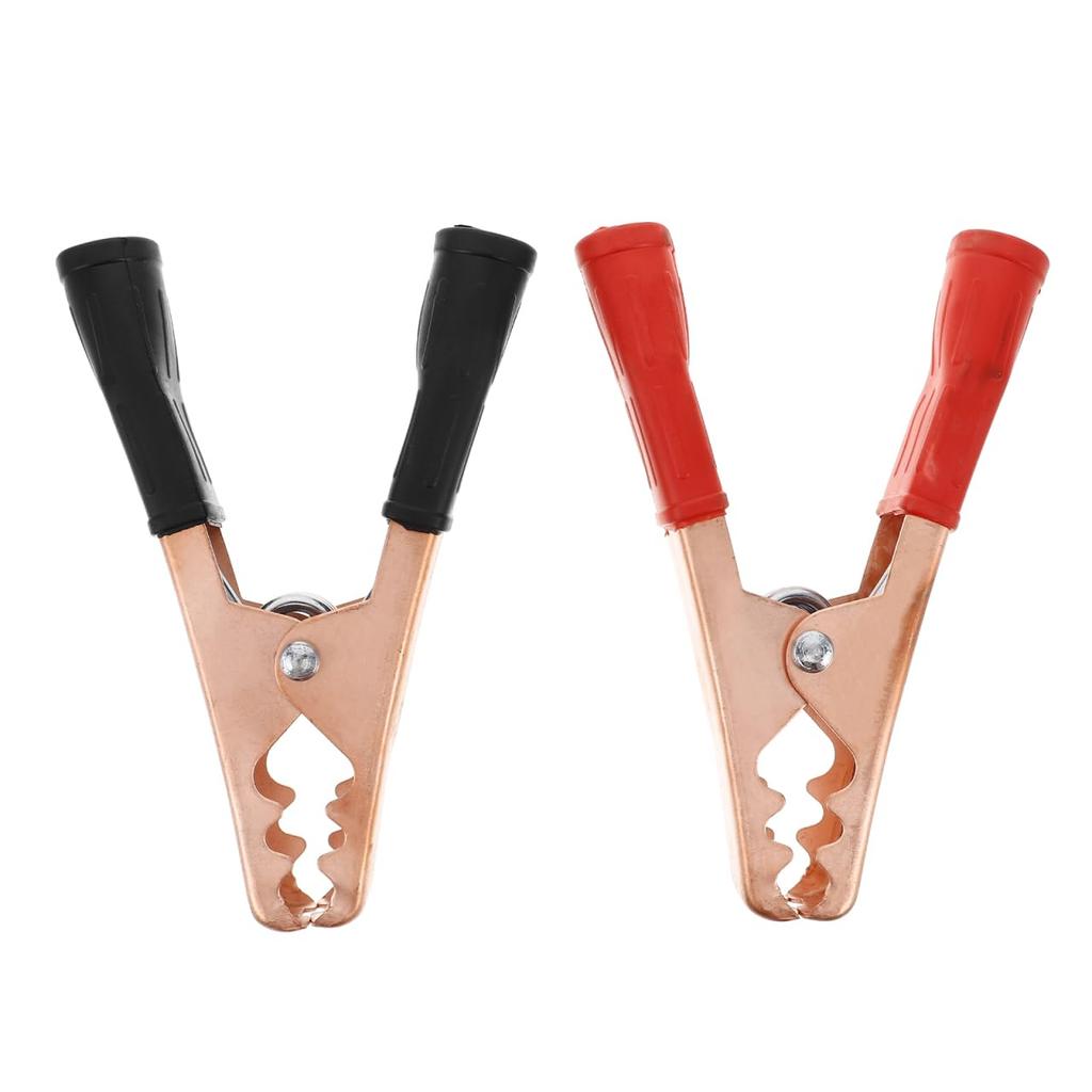 Iplusmile 2pcs Car Clip Cord Clip Large Alligator Clip Booster Practical Clip Alligator Clip Wire Free Test Lead