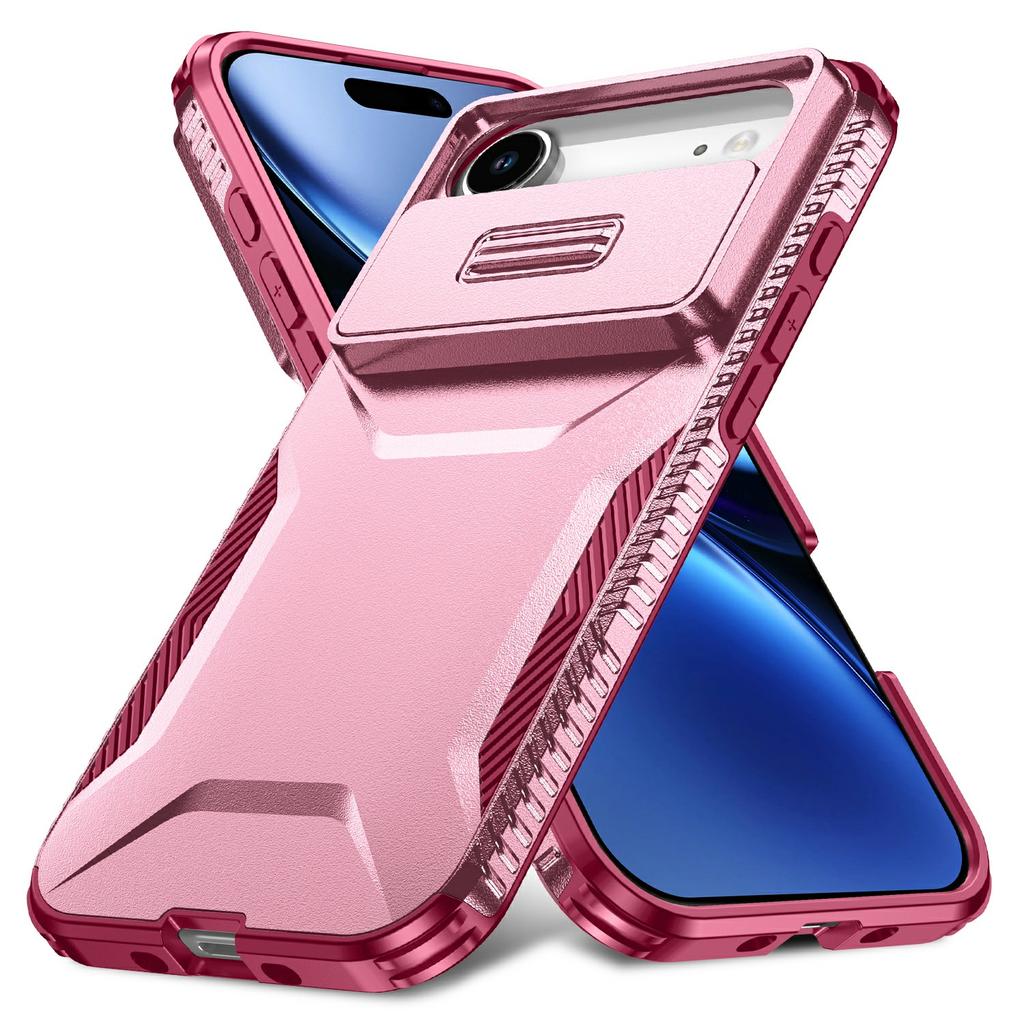 For iPhone 17 Air Case Camshield TPU+PC Phone Cover Non-Slip Side Edge