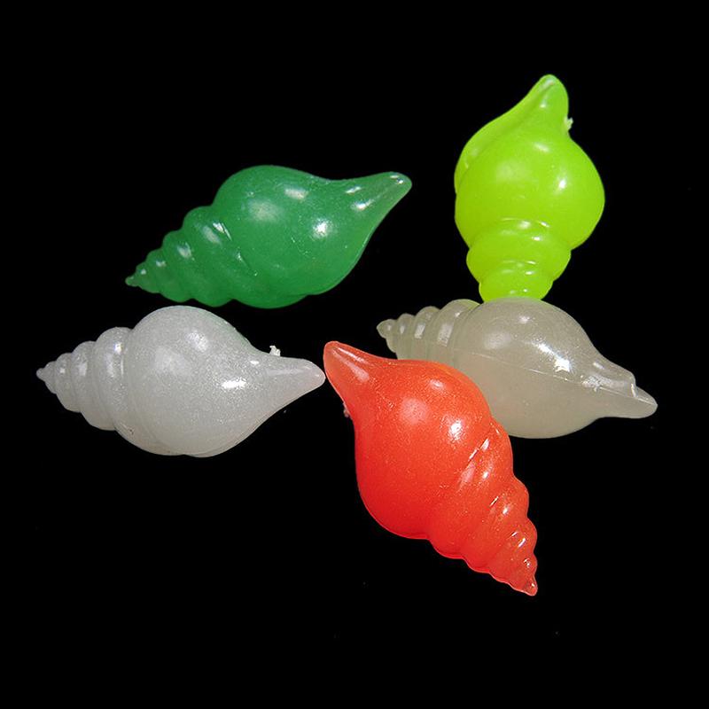 20/50/100Pieces/Bag Luminous Conch Shell Starfish Long-Term Luminous Artificial Luminous Decorations Aquarium Landscaping