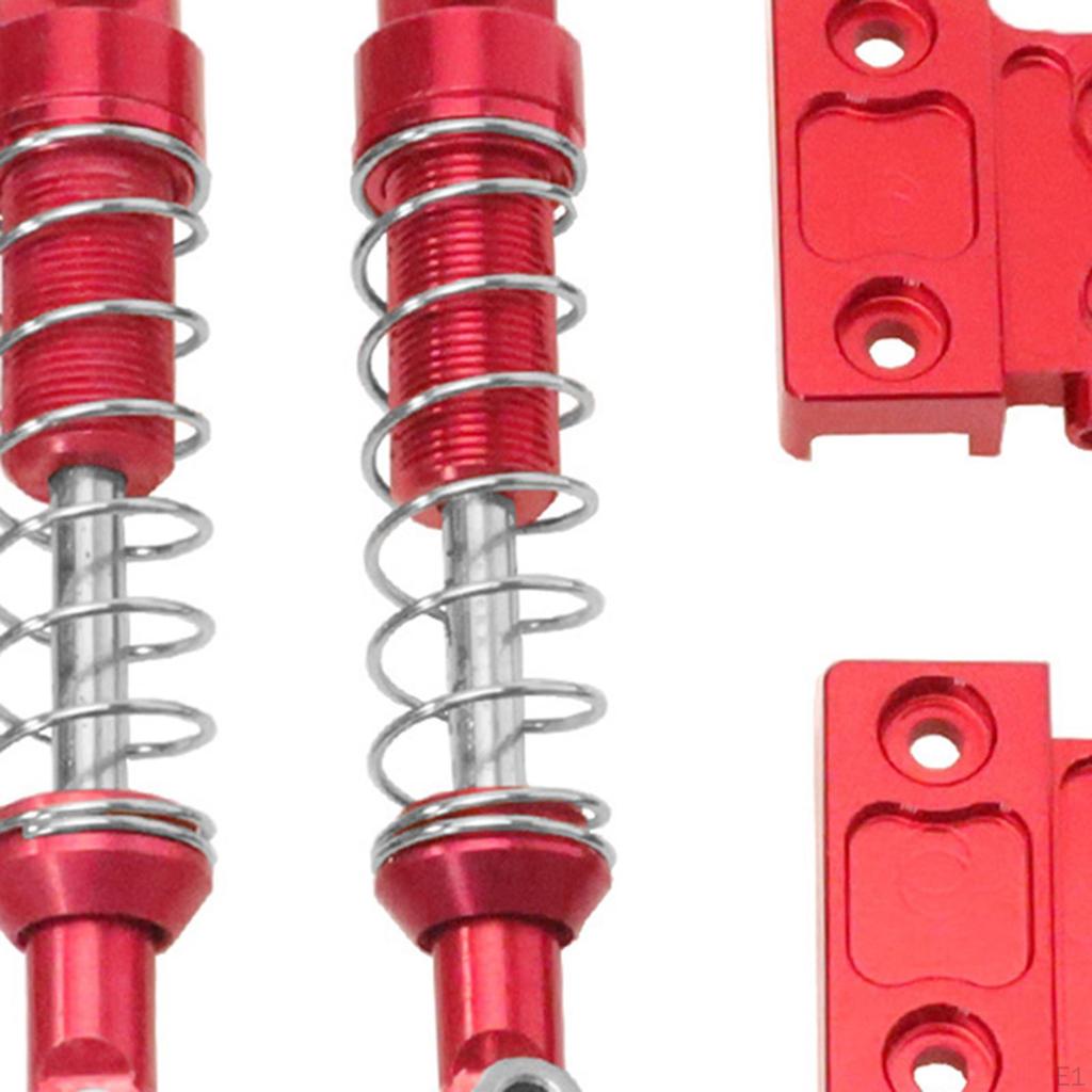 RC Metal Shock Absorber with Pull Rod Oil Filled Shocks DIY Modified Aluminum Alloy Replacements for