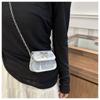 Trend Mini Shoulder Bag PU Chain Crossbody Bag Butterfly Portable Organizer Bag Women
