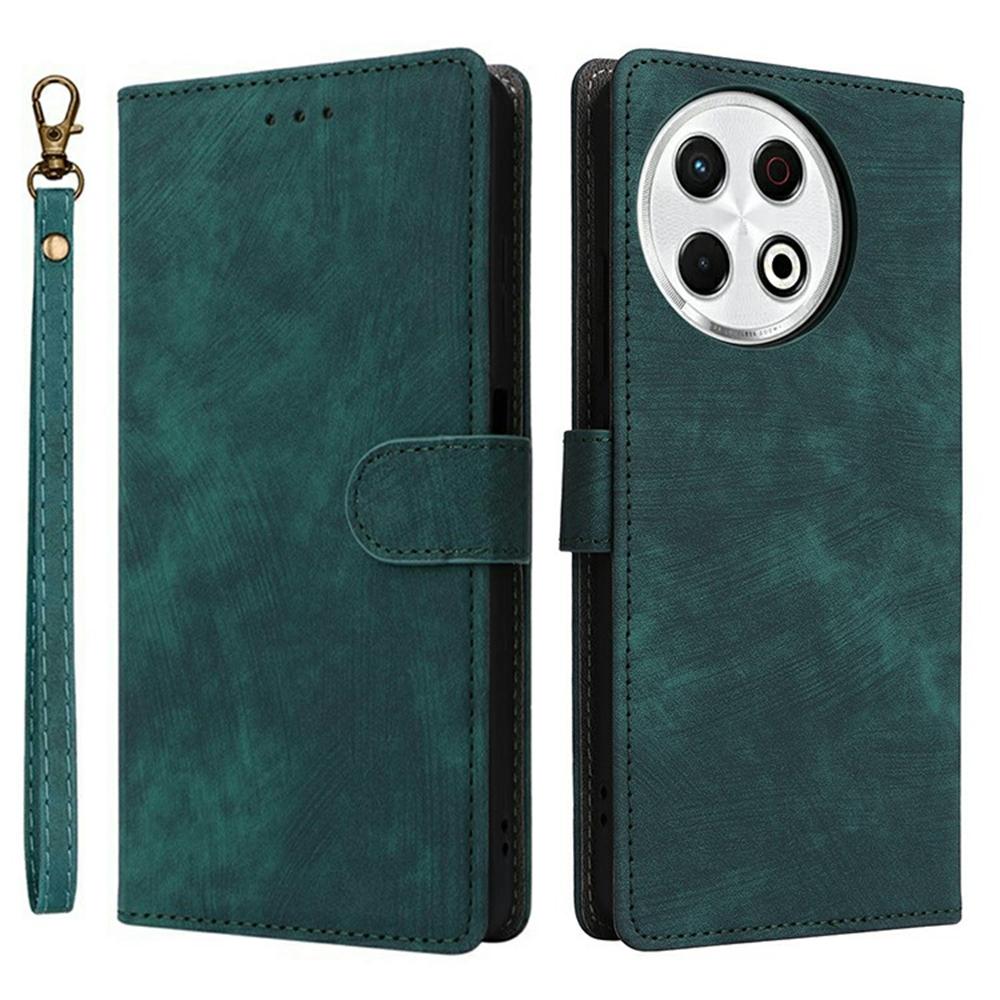 

For TECNO Spark 30 Pro 4G KL7 Wallet Phone Case RFID Blocking PU Leather Flip Cover Stand View C