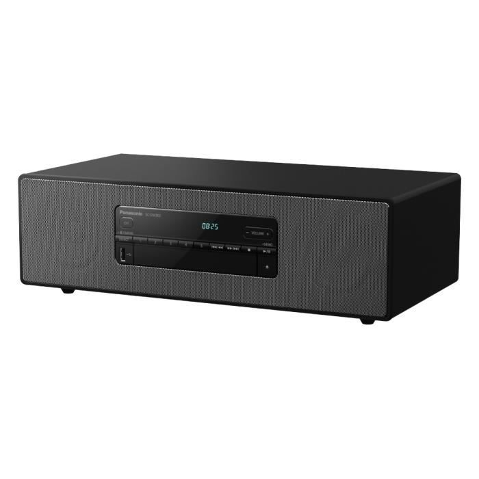 Radio CD/FM - PANASONIC - SC-DM502E-K - Bluetooth - DAB+ - 40 W RMS
