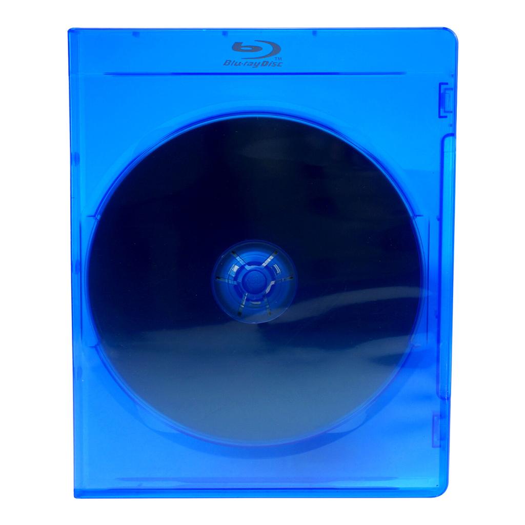 CD DVD Blu-Ray Zwei-Disc Plastik Aufbewahrungskassette 11mm Leere Hülle Cover