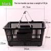 Sturdy Handheld Shopping Basket for Supermarkets and Convenience Stores