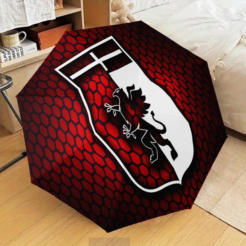 Lion Shield Genoa Automatic Folding Umbrella - 8-Rib Travel Umbrella with Auto Open/Close & Portable Gifts for holidays or birthdays