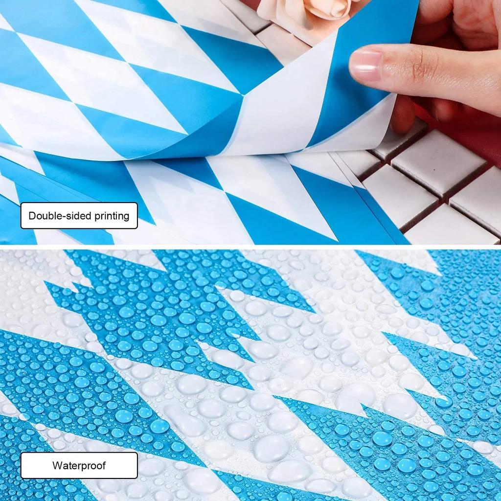 Decorațiuni Tematice Oktoberfest Petrecere Tematică Oktoberfest Tacâmuri de Bere Pahare de Hârtie Farfurii Șervețele Față de Masă Banner Petrecere a Burlacilor cu Bere pentru Adulți