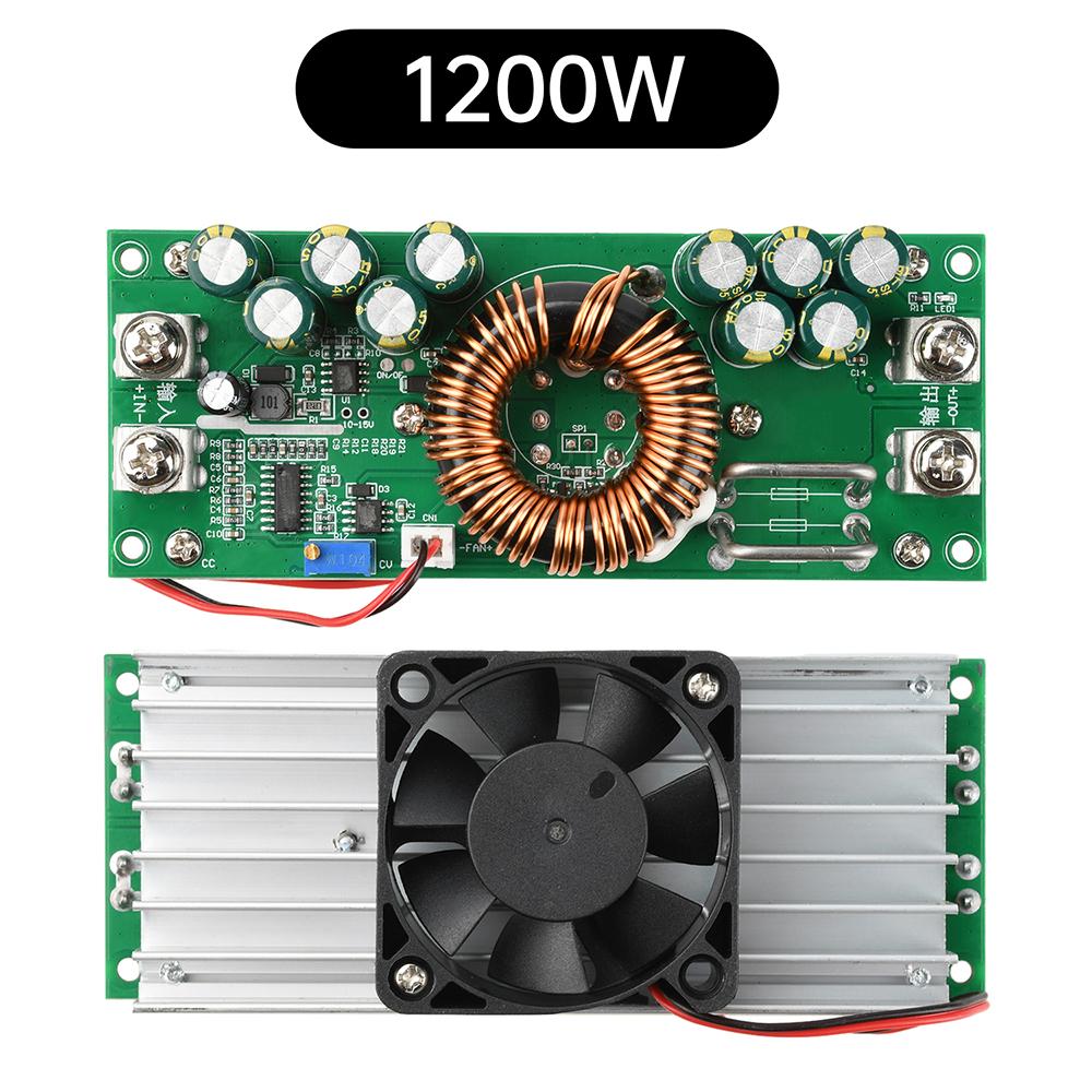 1500W 1200W DC-DC Buck Module Constant Voltage Adjustable Step-down Converter Synchronous Rectification High-Power Transformer