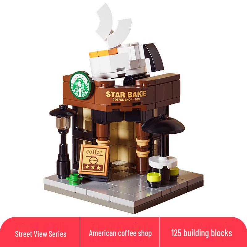 Lele Brothers Compatible Building Blocks: Educational Interlocking House Model for Kids