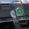 Carregador de Carro Sem Fio Magnético de 15W para Dispositivos Apple