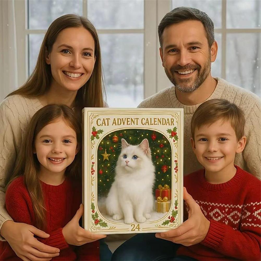 Xmas Advents Calendar For Cat Lovers Perfect Present For Cat Lovers For Festive Home Decor