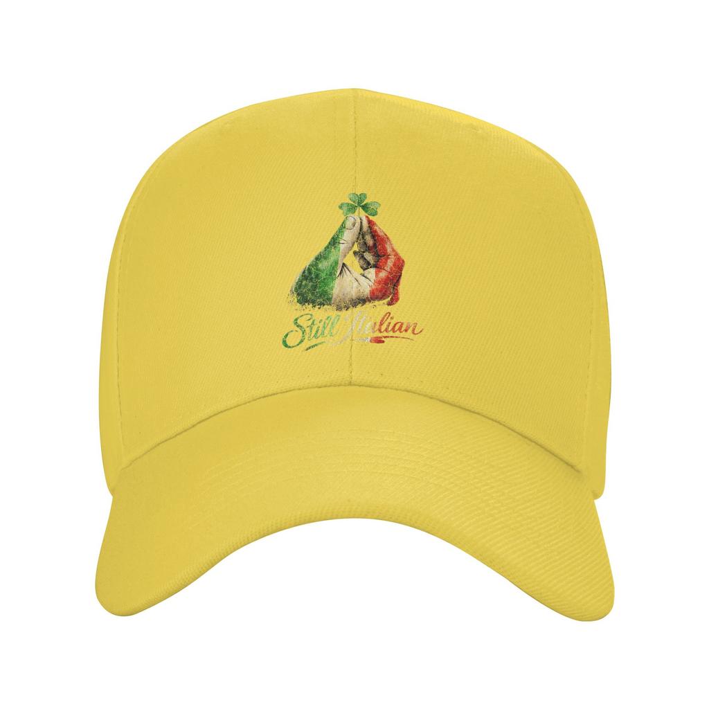 Funny Still Italian Shamrocks Hand Clover St Patricks Day Casual Baseball Cap Outdoor Hip Hop Hats Summer Unisex yk Baseball Caps