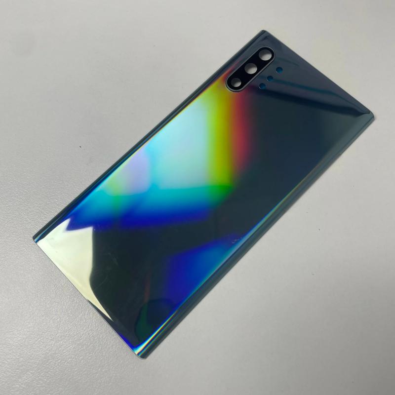 Für Samsung Galaxy Note 10 Plus N970F N975F Akku-Rückseite Note10 Hinteres Glasgehäuse Gehäuse Ersatz