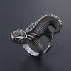 New European and American Retro Punk Lizard Ring Trendy Men's Fashion Hip-hop Punk Style Ring